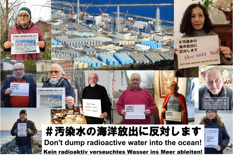 Fotomontage - Foto-Posting Fukushima